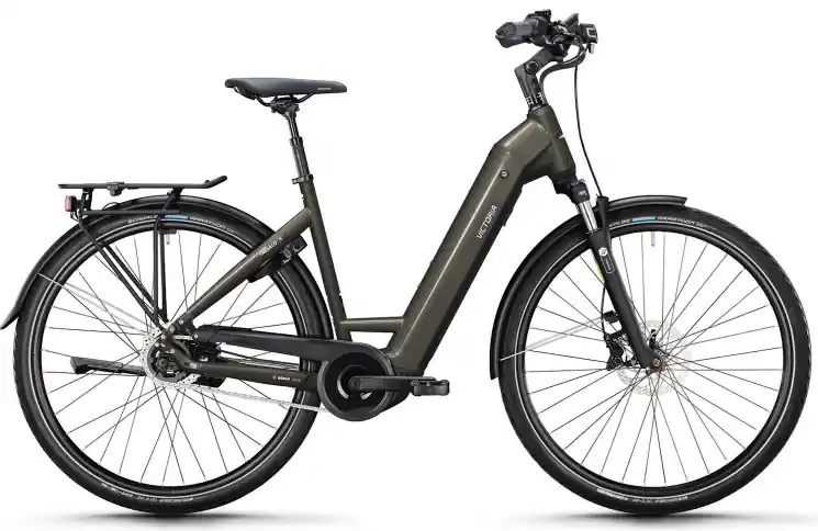 VICTORIA Elektrische trekkingfiets TRESALO 5 №2 28"/52cm-L/5/leisteengrijs/02921175 Bestseller