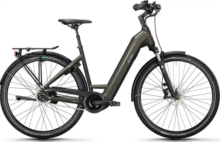 Laatste Kans VICTORIA Elektrische trekkingfiets TRESALO 5 №2 28"/56cm-XL/5/leigrijs/02921165