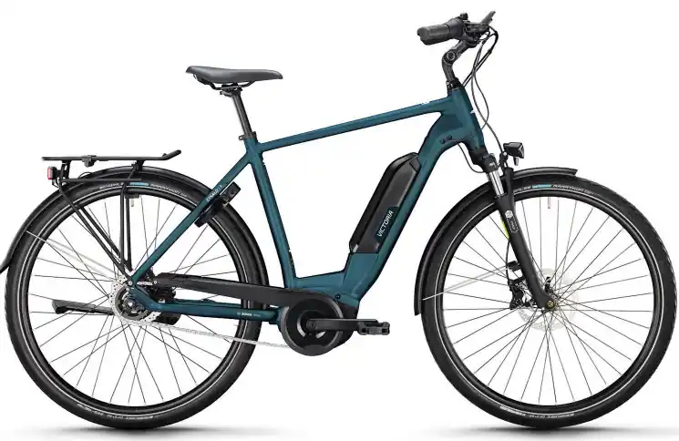 Betrouwbaar VICTORIA Elektrische trekkingfiets Cysalo 7 №2 28"/56cm-L/8/vleermuiszwart/02921026