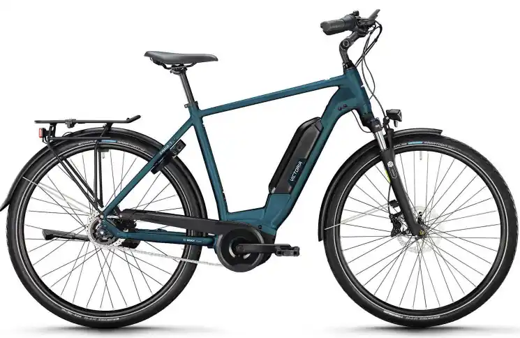 Populair VICTORIA Elektrische trekkingfiets Cysalo 7 №2 28"/60cm-XL/8/steenblauw/02921027