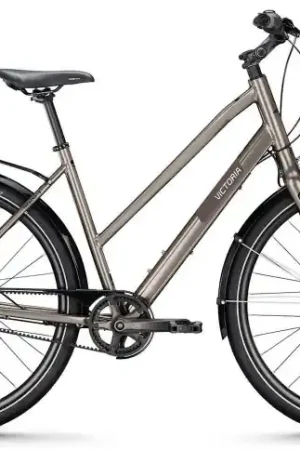 VICTORIA Trekkingfiets TREQANA 9 №1 28"/46cm-S/8/marmergrijs glanzend/02921287 Seizoensaanbieding