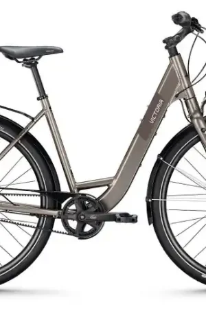 Nieuw VICTORIA Trekkingfiets TREQANA 9 №1 28"/46cm-S/8/marmergrijs glanzend/02921290