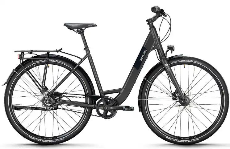 Gratis Retour VICTORIA Trekkingfiets TREQANA 9 №1 28"/46cm-S/8/onyxgrijs mat/02921281