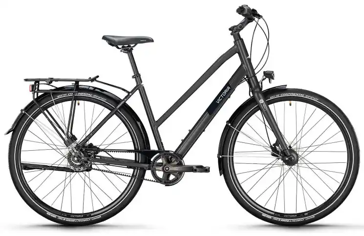 VICTORIA Trekkingfiets TREQANA 9 №1 28"/51cm-M/8/onyxgrijs mat/02921279 Direct Beschikbaar