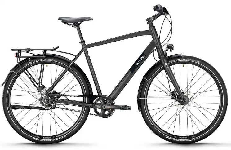 Gratis Retour VICTORIA Trekkingfiets TREQANA 9 №1 28"/51cm-S/8/onyxgrijs mat/02921275