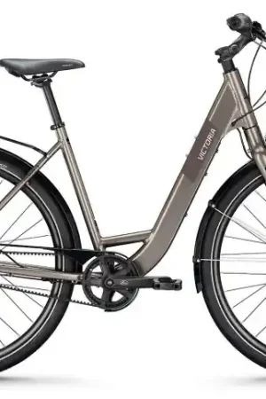 Betaalbaar VICTORIA Trekkingfiets TREQANA 9 №1 28"/56cm-L/8/marmergrijs glanzend/02921292