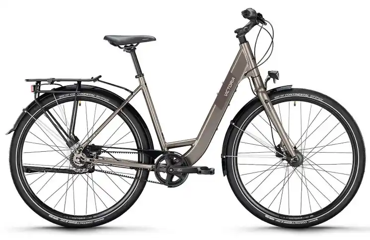 Betaalbaar VICTORIA Trekkingfiets TREQANA 9 №1 28"/56cm-L/8/marmergrijs glanzend/02921292