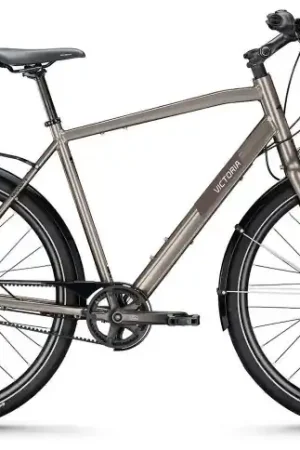 VICTORIA Trekkingfiets TREQANA 9 №1 28"/56cm-M/8/marmergrijs glanzend/02921285 Lage Kosten