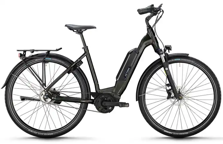 VICTORIA Elektrische trekkingfiets Cysalo 9 №2 28"/44cm-XS/8/onyxgrijs/02921044 Op = Op