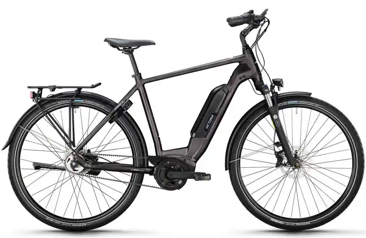 Meest Verkocht VICTORIA Elektrische trekkingfiets Cysalo 9 №2 28"/56cm-L/8/onyxgrijs/02921038