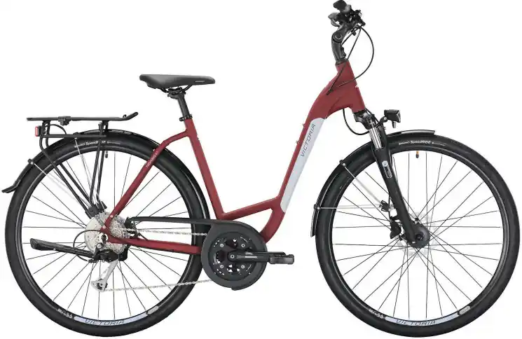 Voordeelprijs VICTORIA Trekkingfiets Trekking 6.7 28"/51cm-M/27/wijnrood mat/02979979