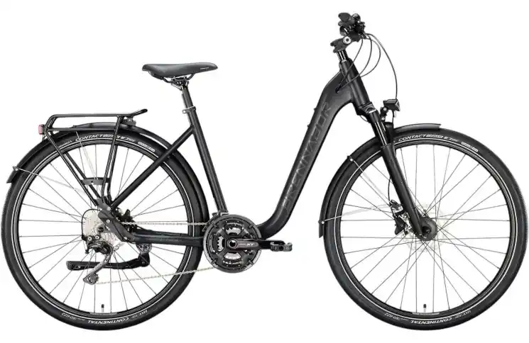 Merkproduct BRENNABOR Trekkingfiets T-66 28"/50cm-M/30/zwart mat - zwart glanzend/02507606