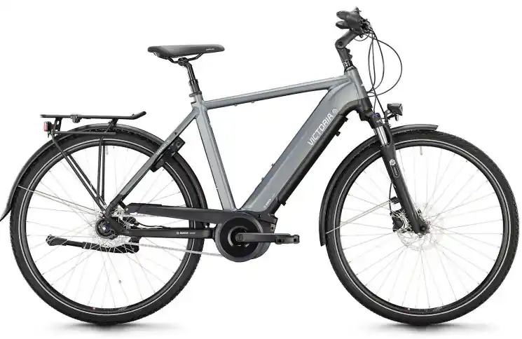 VICTORIA Elektrische trekkingfiets TRESALO 11 №1 28"/50cm-S/7/carbonietgrijs mat/02920198 Direct Beschikbaar