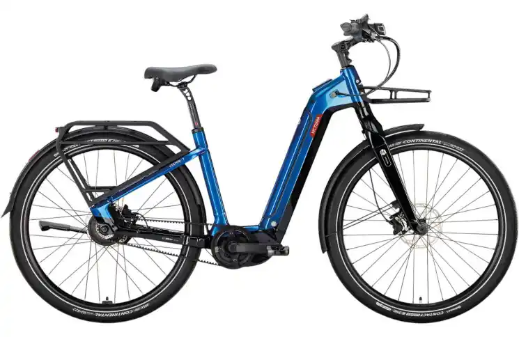 VICTORIA Elektrische Urbanfiets UTILYON 3 №1 29"/48cm-S/enviolo traploos/aquamarijnblauw/02920323 Merkproduct