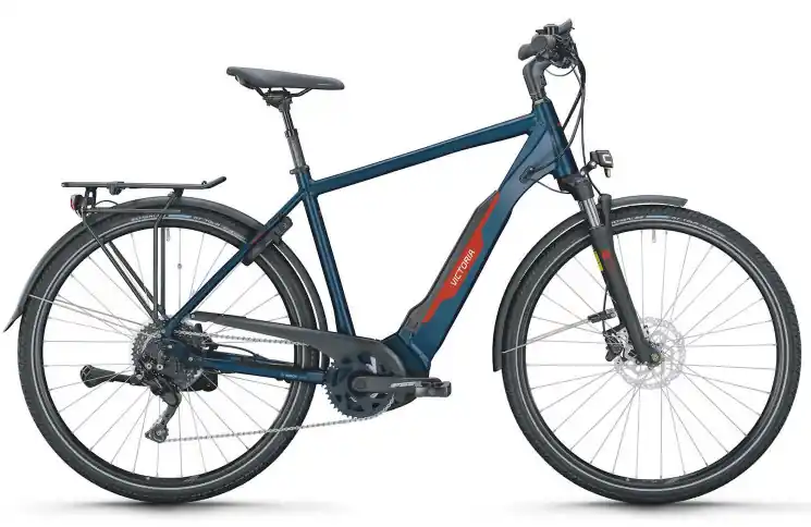 Speciale Aanbieding VICTORIA Elektrische trekkingfiets Tresalo 6 №1 28"/48cm-S/10/donkere nacht/02920670