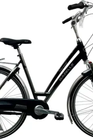 Damesfiets Gazelle Chamonix 28"/54cm/Grijs-donker-blauw Laatste Kans
