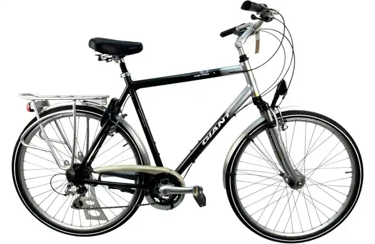 Herenfiets Giant Metro 28"/60cm/Zwart-grijs Nu Kopen