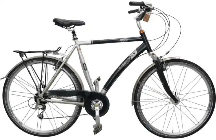 Herenfiets Batavus Compas 28"/58cm/Grijs-zwart Uitverkoop
