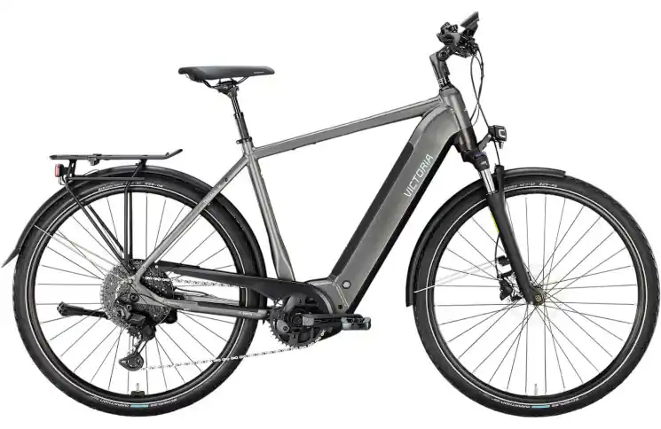 Bestseller VICTORIA Elektrische trekkingfiets TRESALO 16 №1 28"/55cm-M/11/vleermuiszwart mat/02920102