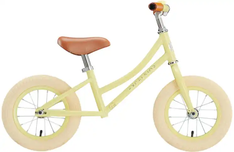 EXCELSIOR Loopfiets Retro Runner №1 12"/Onesize/lichtgeel/02130227 Lage Prijs