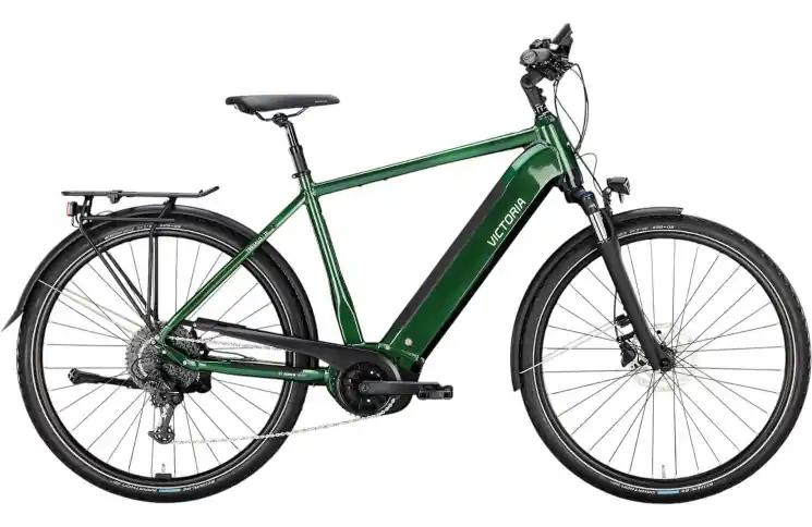 VICTORIA Elektrische trekkingfiets TRESALO 12 №1 28"/60cm-L/9/smaragdgroen/02920183 Actieprijs
