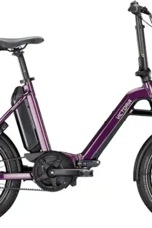Nieuw VICTORIA Elektrische vouwfiets Fylgran 3 №1 20"/45cm-Onesize/5/braam violet/02920003