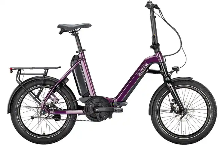 Nieuw VICTORIA Elektrische vouwfiets Fylgran 3 №1 20"/45cm-Onesize/5/braam violet/02920003