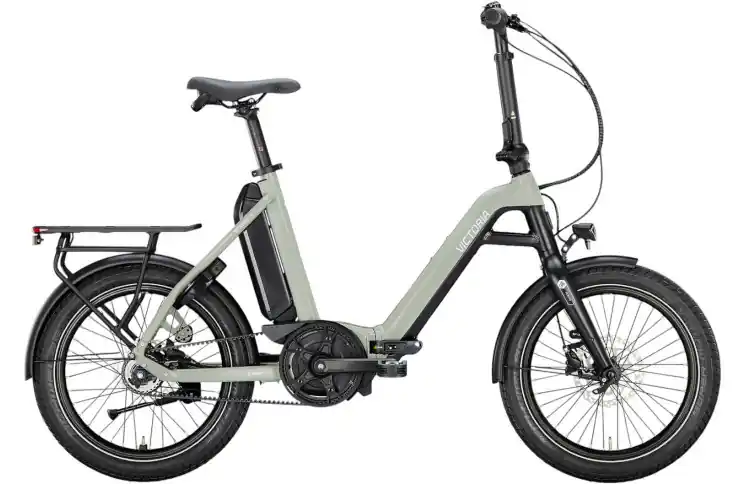 VICTORIA Elektrische vouwfiets Fylgran 3 №1 20"/45cm-Onesize/5/betongrijs/02920002 Finale Uitverkoop
