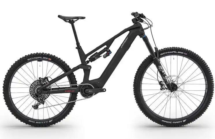 Weekendaanbieding CONWAY Elektrische MTB Full-Suspension Ryvon LT 4.0 29"/42cm-M/12/carbon - zilver/02830076