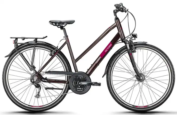 Hete Deal VICTORIA Trekkingfiets TREQANA 2 28"/46cm-S/24/rossobruin/02985943