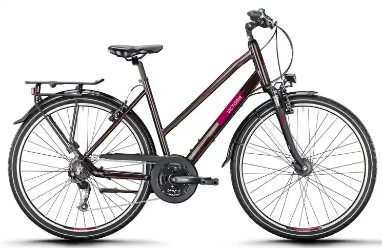 VICTORIA Trekkingfiets TREQANA 2 28"/51cm-M/24/rossobruin/02985950 Koopje