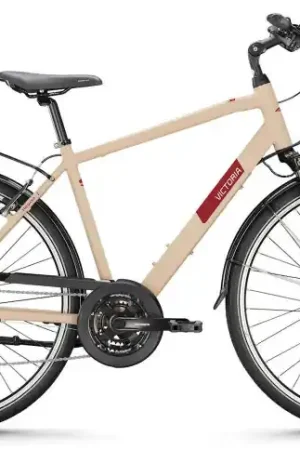VICTORIA Trekkingfiets TREQANA 2 28"/61cm-XL/24/grijsbeige mat/02986008 Shop Nu