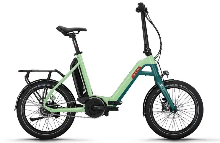 VICTORIA Elektrische vouwfiets Fylgran 1 №1 20"/45cm-Onesize/5/fel mint/02920001 Nu Kopen