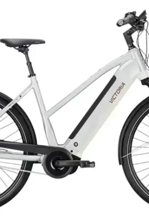 VICTORIA Elektrische trekkingfiets TRESALO 15 №1 28"/48cm-S/5/schaduwgrijs metallic - rood metallic/02920124 Gratis Retour