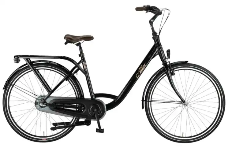 Weekendaanbieding Altec Sweet Moederfiets N-3 28"/50cm/Glanzend Zwart/286430