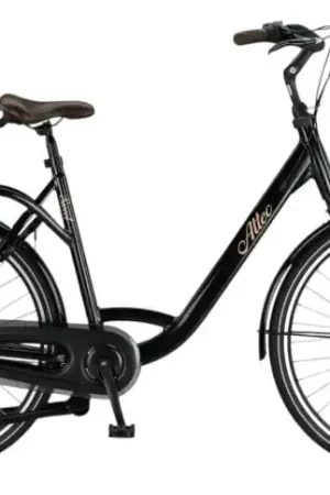 Actieprijs Altec Sweet Moederfiets N-3 28"/55cm/Glanzend Zwart/286431