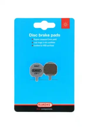 1 paar superzachte schijfremblokken voor Hayes / Hayes Sole, MX-2, MX-3, MX-4, GX-2 / Promax DSK810 Merkproduct