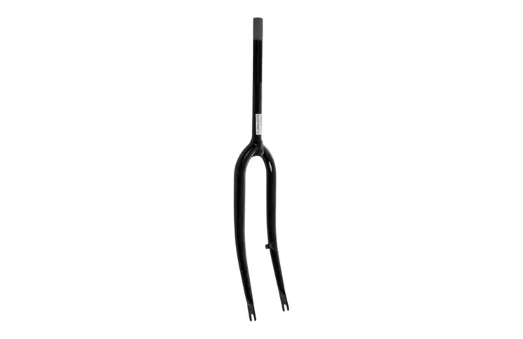 Voorvork 28 inch voor Transport fietsen, mat zwart met remnok. 1" inch, vorkbuis lengte 290mm. Schroefdraadlengte 150mm. Bestel Nu