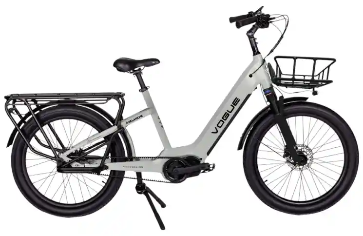 E-BIKE VOGUE AVALANCHE 20"/Matt-cool-grey/NUVINCI AUTOMATIC/ANANDA M100/15Ah/540Wh Weekendaanbieding