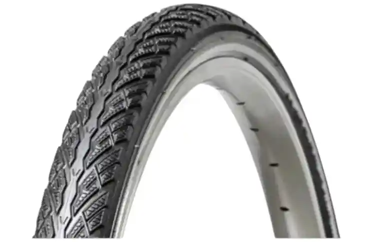 Direct Beschikbaar Vee Rubber buitenband met reflectie, zwart Maat 28x1.75 ETRTO 47-622, lmet opslagsporen