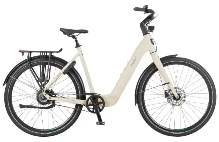 Puch E-Nova (C4.6) Lowstep/50cm/Pebble Grey Matt Weekendaanbieding
