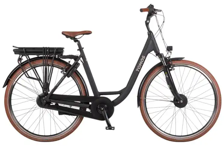 Tomos EB 12 Lowstep/55cm/Black Matt Snelle Levering