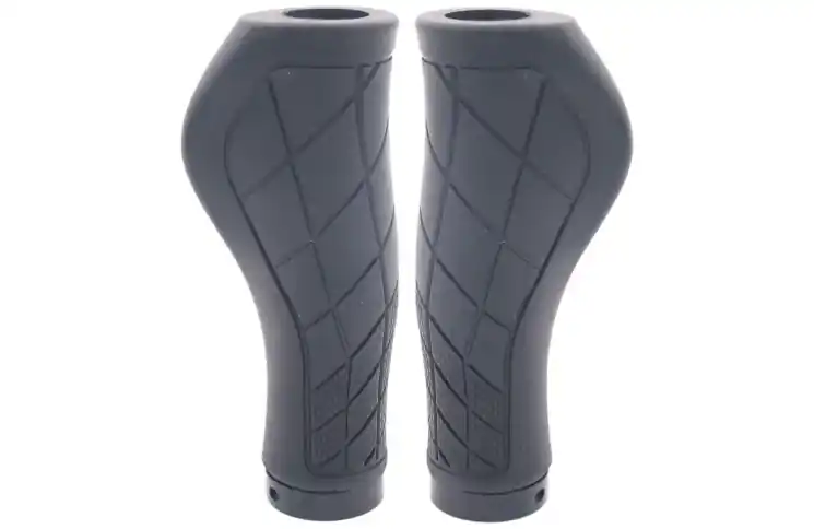 Actieprijs Handle Grip Set Edge Ergo City with Lockring 2 x 136mm - black