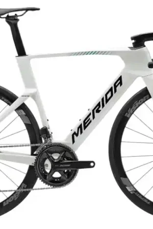 Speciale Aanbieding Merida REACTO 5000 PEARL WHITE/BLUE/TEAL XS