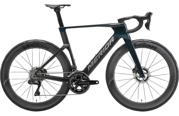 Lage Prijs Merida REACTO TEAM HALO GREEN/UD/SLATE GREY M