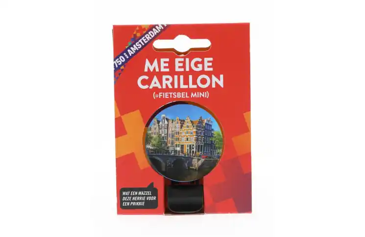 Bel ding-dong 60mm Me Eige Carillon met gracht in Mokum Koopje