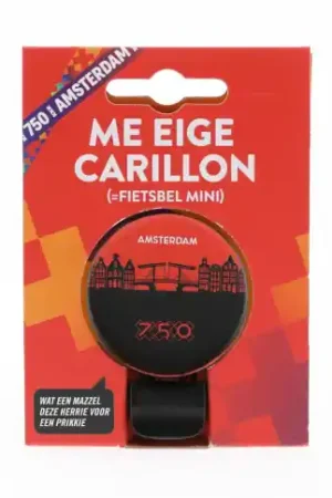 Bel ding-dong 60mm Me Eige Carillon met silhouet Mokum Nu Kopen