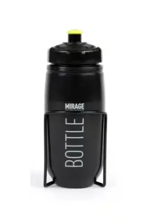 Aanbieding CJ0305A Bidon zwart+houder