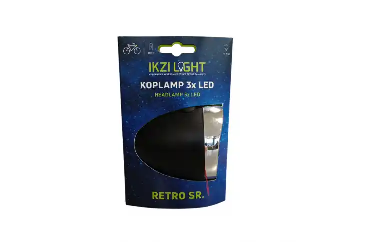 FB0501B Koplamp led IKZI zwart Snelle Levering