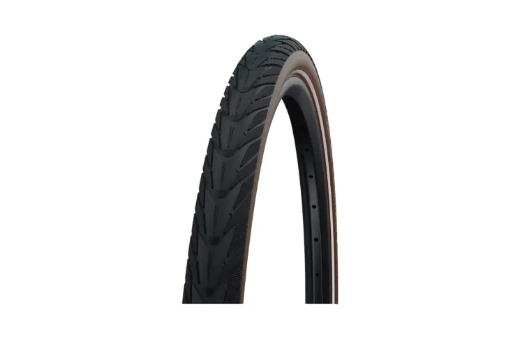 DELI TIRE BUITENBAND FLYDE 40-622 28X1.50 700X38C ZWART-BRUIN SA-234 BREAKER REFLECTIE Premium